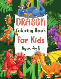 Bertrand.pt - Whimsical Dragon Coloring Book For Kids