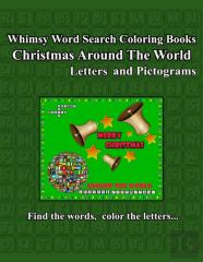 Whimsy Word Search, Christmas Around The World, Letters And Pictograms