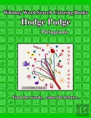 Whimsy Word Search Coloring Books, Hodge Podge, Pictograms