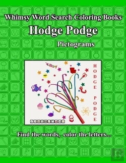 Bertrand.pt - Whimsy Word Search Coloring Books, Hodge Podge, Pictograms