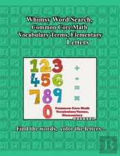 Whimsy Word Search, Common Core Math Vocabulary Terms, Elementary
