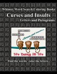 Whimsy Word Search, Curses And Insults, Letters And Pictograms