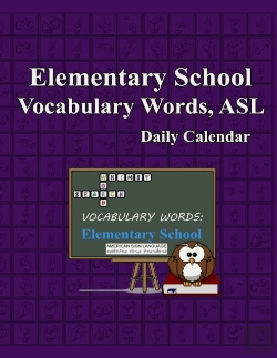 Bertrand.pt - Whimsy Word Search, Elementary School Vocabulary Words - Daily Calendar - In Asl