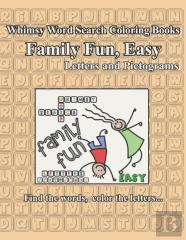 Whimsy Word Search, Family Fun, Easy, Letters And Pictograms