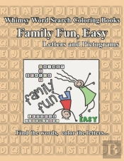 Whimsy Word Search, Family Fun, Easy, Letters And Pictograms