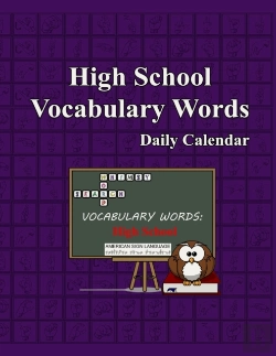 Bertrand.pt - Whimsy Word Search, High School Vocabulary Words - Daily Calendar - In Asl