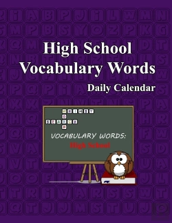 Bertrand.pt - Whimsy Word Search, High School Vocabulary Words - Daily Calendar