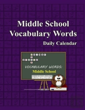 Whimsy Word Search, Middle School Vocabulary Words - Daily Calendar  - In Asl