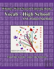 Whimsy Word Search, Vocab High School , Asl