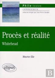 Whitehead, Procès Et Réalité