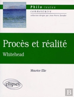 Bertrand.pt - Whitehead, Procès Et Réalité