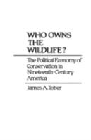 Who Owns The Wildlife?