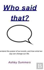 Who Said That?