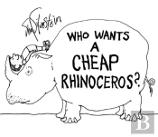 Who Wants A Cheap Rhinoceros?