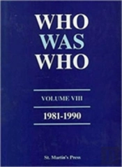 Who Was Who
