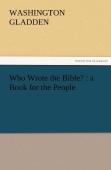 Who Wrote The Bible?