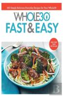 Whole30 Fast & Easy Cookbook