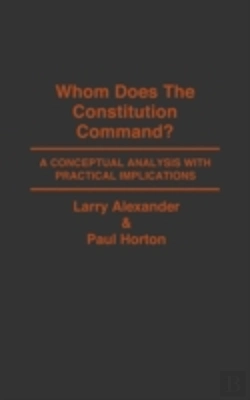 Bertrand.pt - Whom Does The Constitution Command?