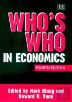 Who'S Who In Economics, Fourth Edition