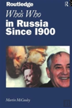 Bertrand.pt - Who'S Who In Russia Since 1900