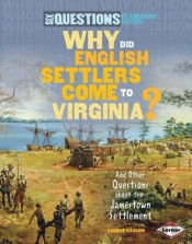 Why Did English Settlers Come To Virginia?