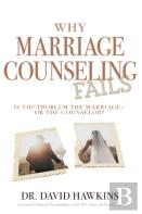 Why Marriage Counseling Fails