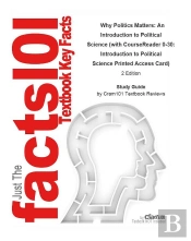 Why Politics Matters, An Introduction To Political Science With Coursereader 0-30, Introduction To Political Science Printed Access Card