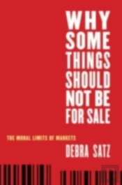 Why Some Things Should Not Be For Sale