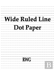 Wide Ruled Line Dot Paper