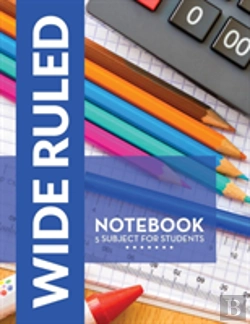 Bertrand.pt - Wide Ruled Notebook - 5 Subject For Students
