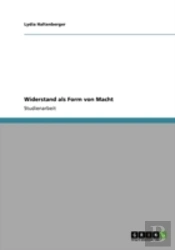 Widerstand Als Form Von Macht