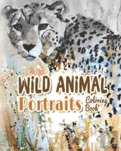 Wild Animal Portraits Coloring Book