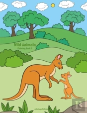 Wild Animals Coloring Book 5