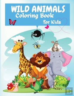 Bertrand.pt - Wild Animals Coloring Book For Kids