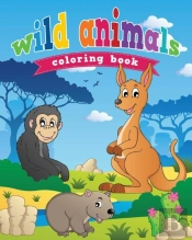 Wild Animals Coloring Book