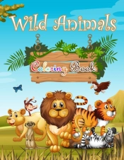 Wild Animals Coloring Book
