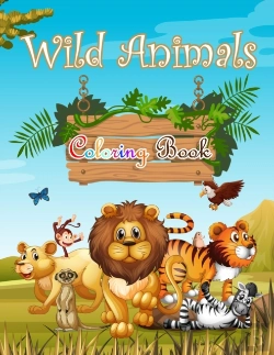 Bertrand.pt - Wild Animals Coloring Book