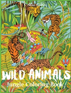 Bertrand.pt - Wild Animals Jungle Coloring Book