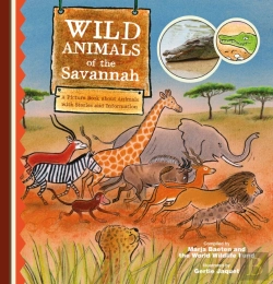 Bertrand.pt - Wild Animals Of The Savannah. A Picture Book About Animals With Stories And Information