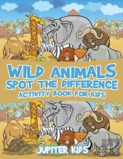 Wild Animals Spot The Difference Activity Book For Kids