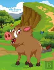 Wild Boars Coloring Book 1