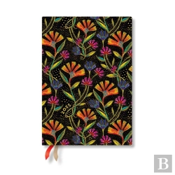 Bertrand.pt - Wild Flowers (Playful Creations) Midi 12-Month Day-At-A-Time Softcover Flexi Dayplanner 2025 (Elastic Band Closure)