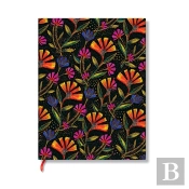 Wild Flowers (Playful Creations) Midi Hardback Address Book (Elastic Band Closure)