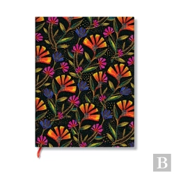 Bertrand.pt - Wild Flowers (Playful Creations) Midi Hardback Address Book (Elastic Band Closure)
