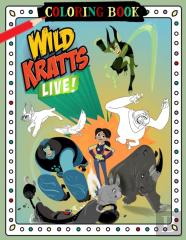 Wild Kratts Coloring Book