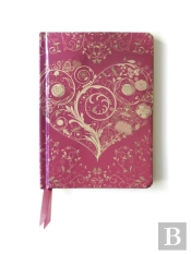 Wild Pink Hearts. (Contemporary Foiled Journal)