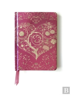 Bertrand.pt - Wild Pink Hearts. (Contemporary Foiled Journal)