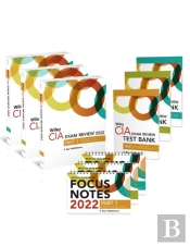 Wiley Cia 2022: Exam Review + Focus Notes + Test Bank Complete Set (2-Year Access)