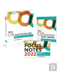 Wiley Cia 2022 Part 3: Exam Review + Test Bank + Focus Notes, Business Knowledge For Internal Auditing Set