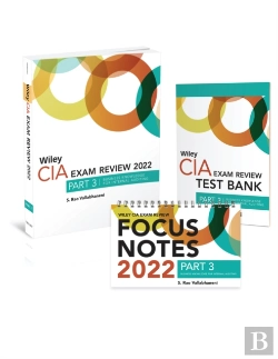 Bertrand.pt - Wiley Cia 2022 Part 3: Exam Review + Test Bank + Focus Notes, Business Knowledge For Internal Auditing Set